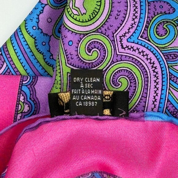 Set of 4 Italian Silk Pocket Squares - Picture 5 of 13